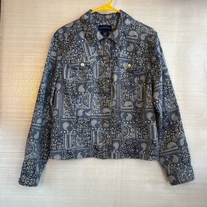 Charter Club Light Weight Button Down Jacket